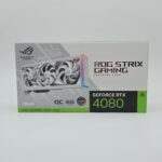 RTX 4080 ASUS ROG STRIX OC White 16GB, NVIDIA Gaming Graphics Card GPU