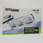 RTX 4080 Super Zotac Trinity OC White 16GB, NVIDIA Gaming Graphics Card GPU