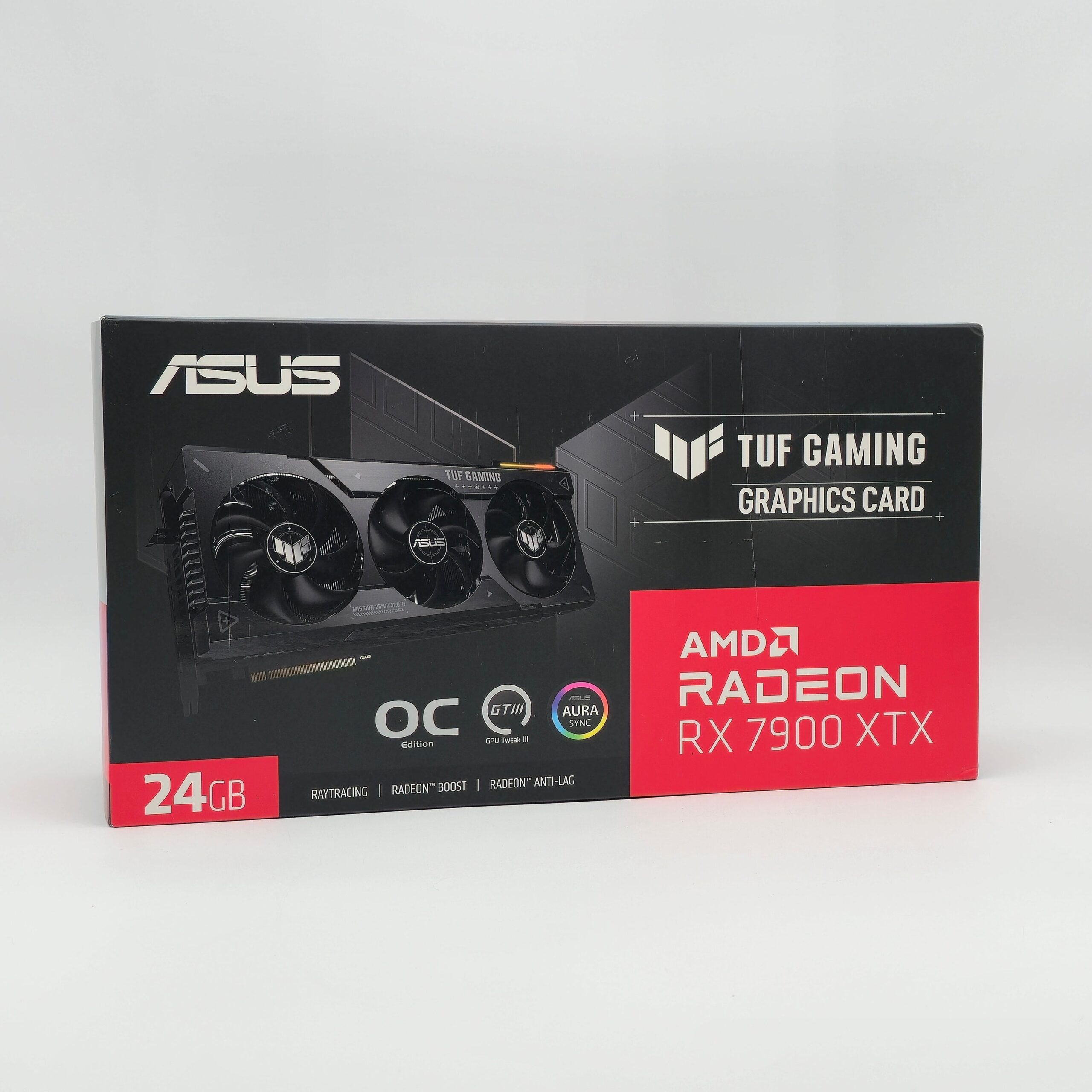 rx-7900-xtx-asus-tuf-oc-24gb-amd-radeon-gaming-graphics-card-gpu.jpg RX 7900 XTX ASUS TUF OC 24GB, AMD Radeon Gaming Graphics Card GPU - Image 1